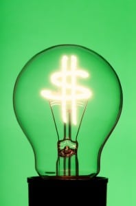Not having your lights on all the time can save you money on your security bill
